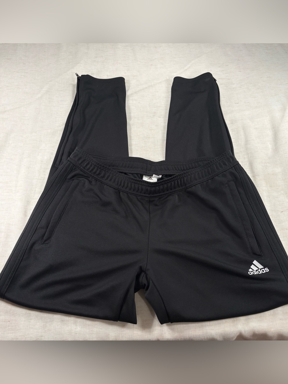 Adidas Women Black Athletic Track Pants